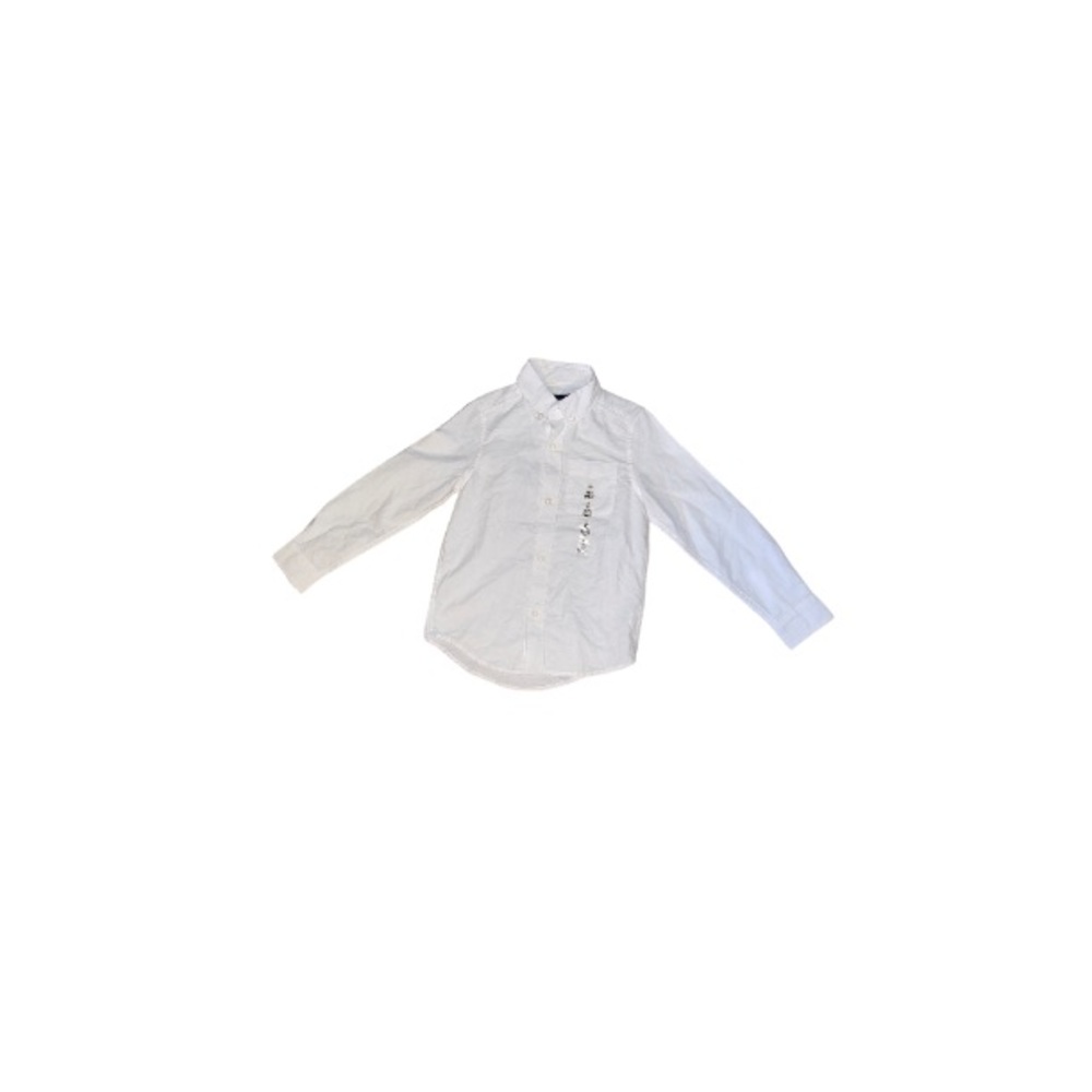 🆕 The Children’s Place White Dress Shirt - Boy’s Size Small (5/6)